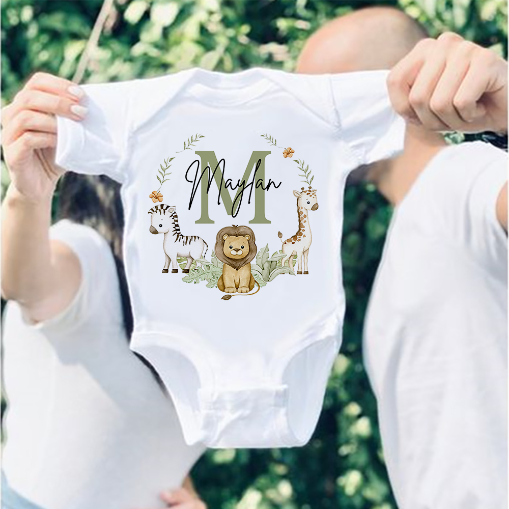 Baby Clothing Name - Personalisasi bayi Jumpsuit nama khusus baru