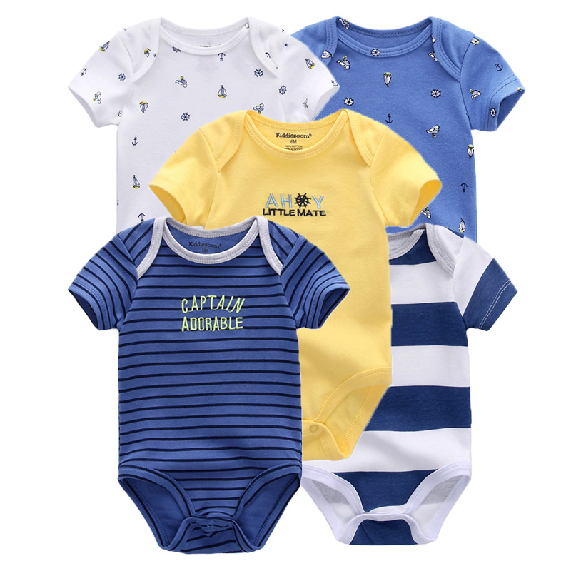 Baby Clothing Online - Setelan bayi kartun 5 potong musim