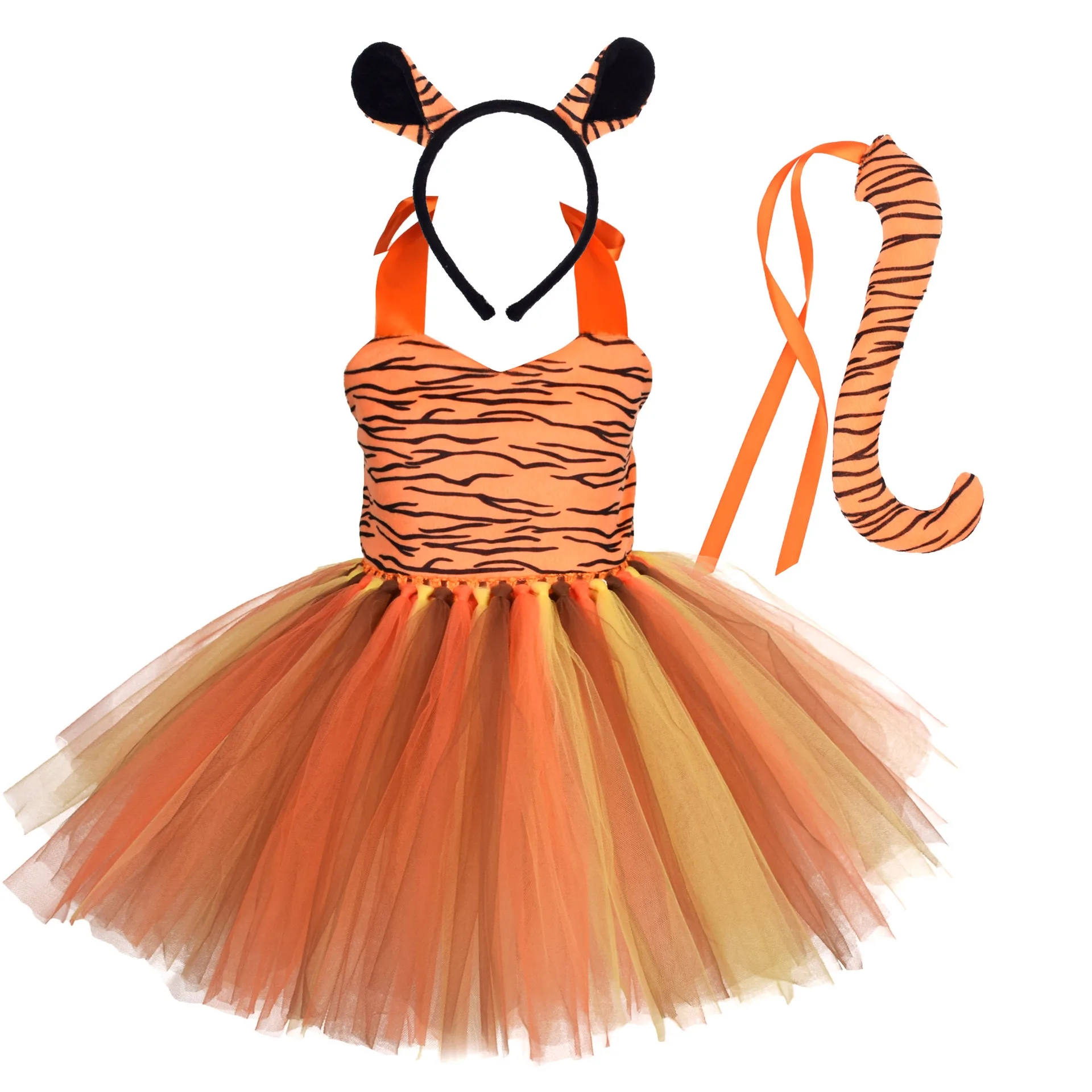 Baby Clothing Dresser - Kostum Harimau untuk Bayi Anak-anak Pesta