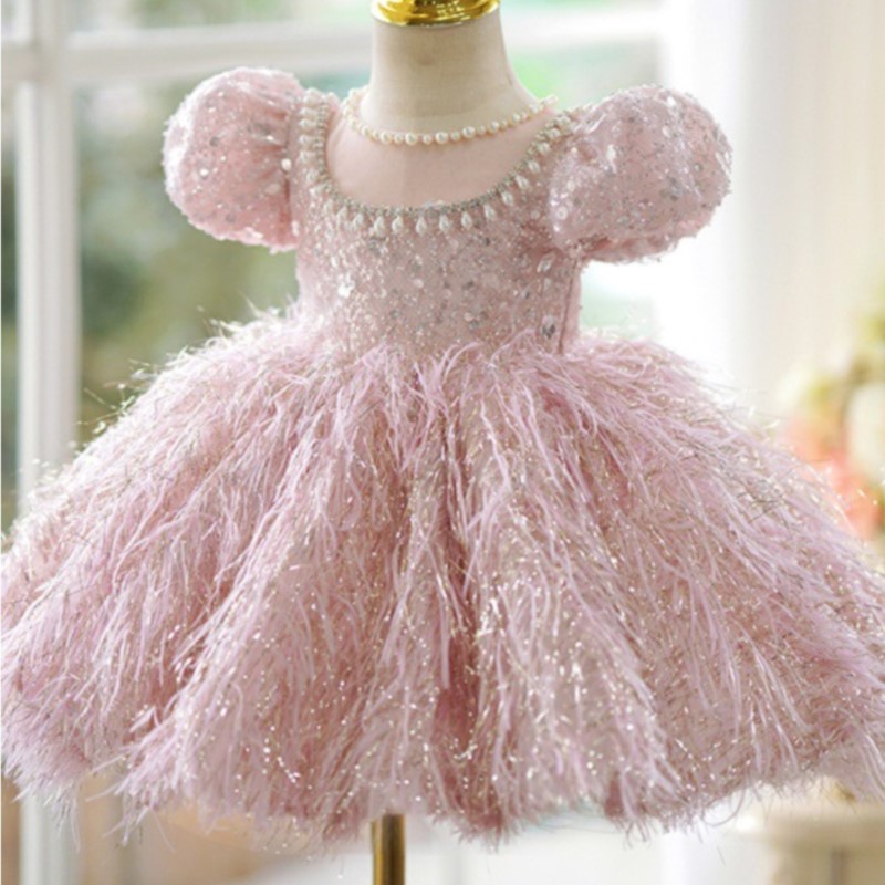 Gaun payet bulu bayi perempuan - Baby Clothing Dresser ulasan dan harga