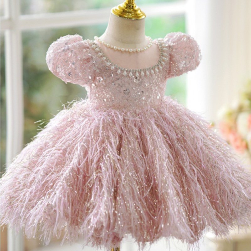 Gaun payet bulu bayi perempuan - Baby Clothing Dresser ulasan dan harga