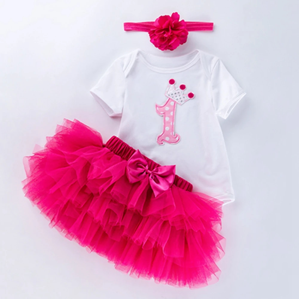 Tutu Set pakaian ulang tahun b - Baby Clothing Online ulasan dan harga