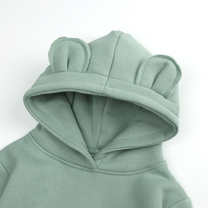 Hoodie beruang anak-anak bordi - Baby Clothing Name ulasan dan harga
