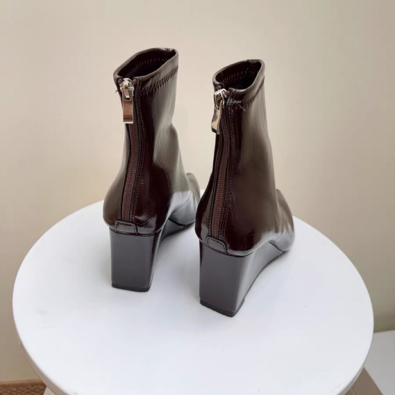 Sepatu Boot Hak Wedge Fashion  - Soft Sole Booties ulasan dan harga