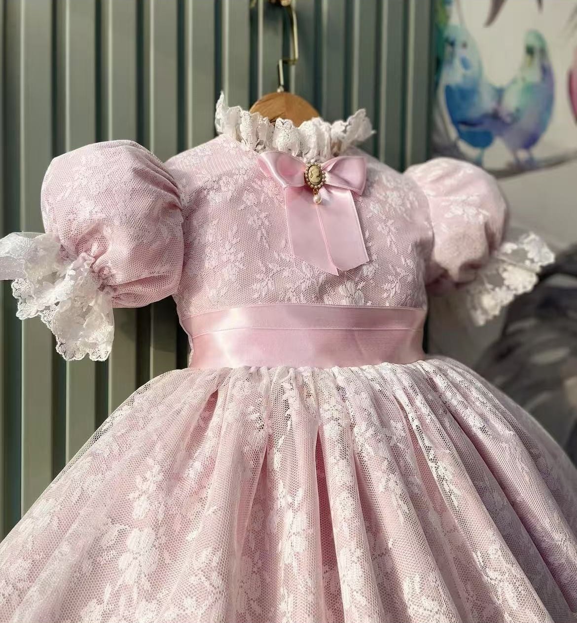 Gaun Pesta Putri Vintage Jarin - Baby Clothing Dresser ulasan dan harga