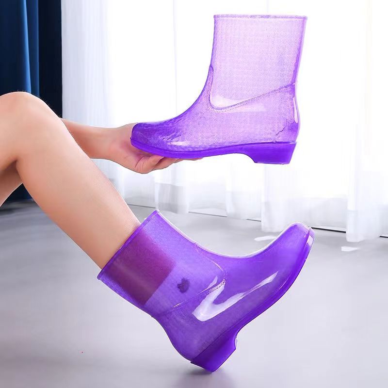 Sepatu hujan wanita, sepatu ke - Soft Sole Booties ulasan dan harga
