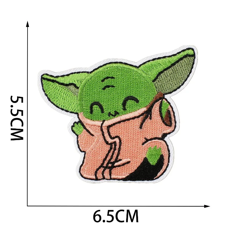 9 buah Patch Gambar Star Wars  - Baby Yoda Clothing ulasan dan harga