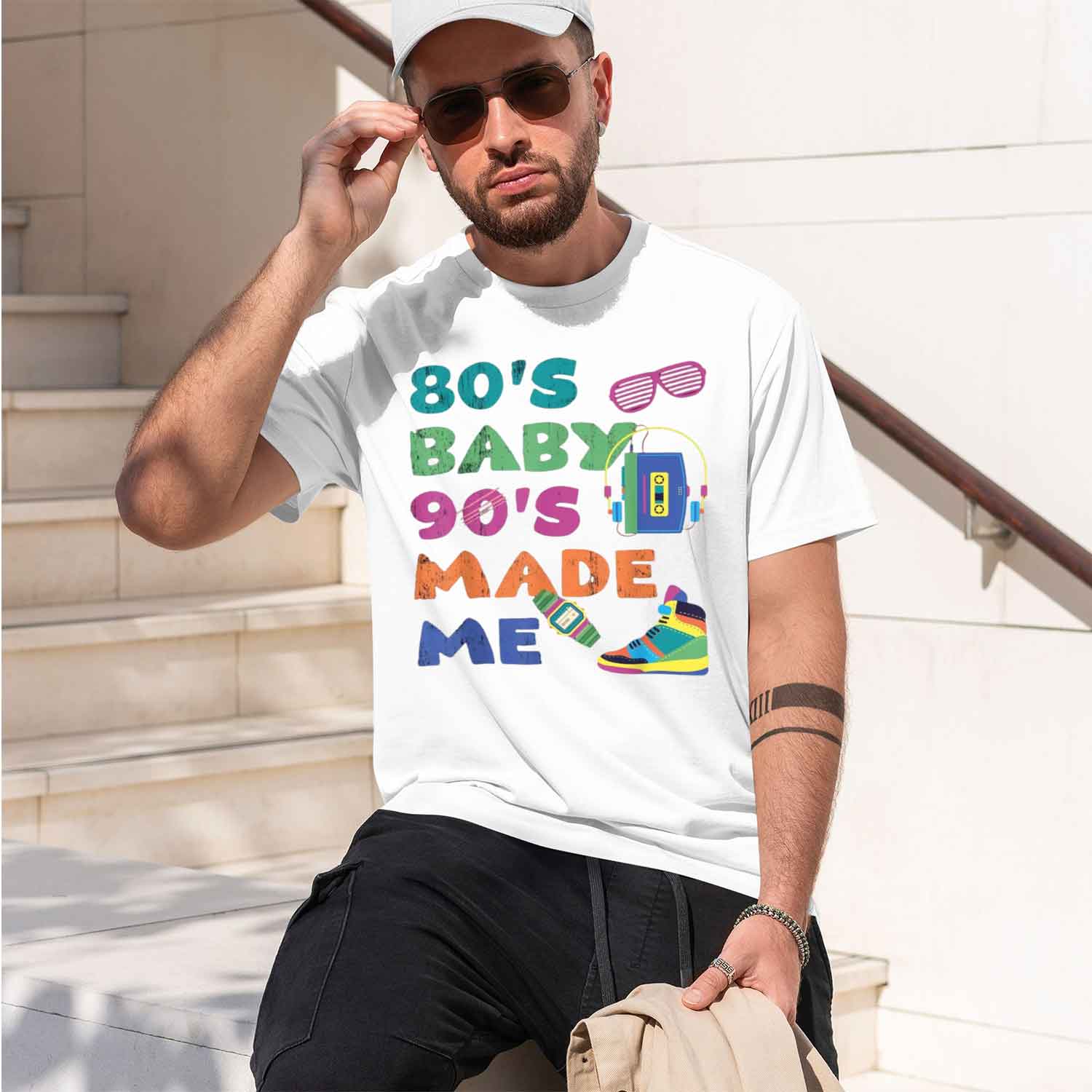 Kaos Vintage 1980-an, Kaos 80- - Baby Clothing Made In Usa ulasan dan harga