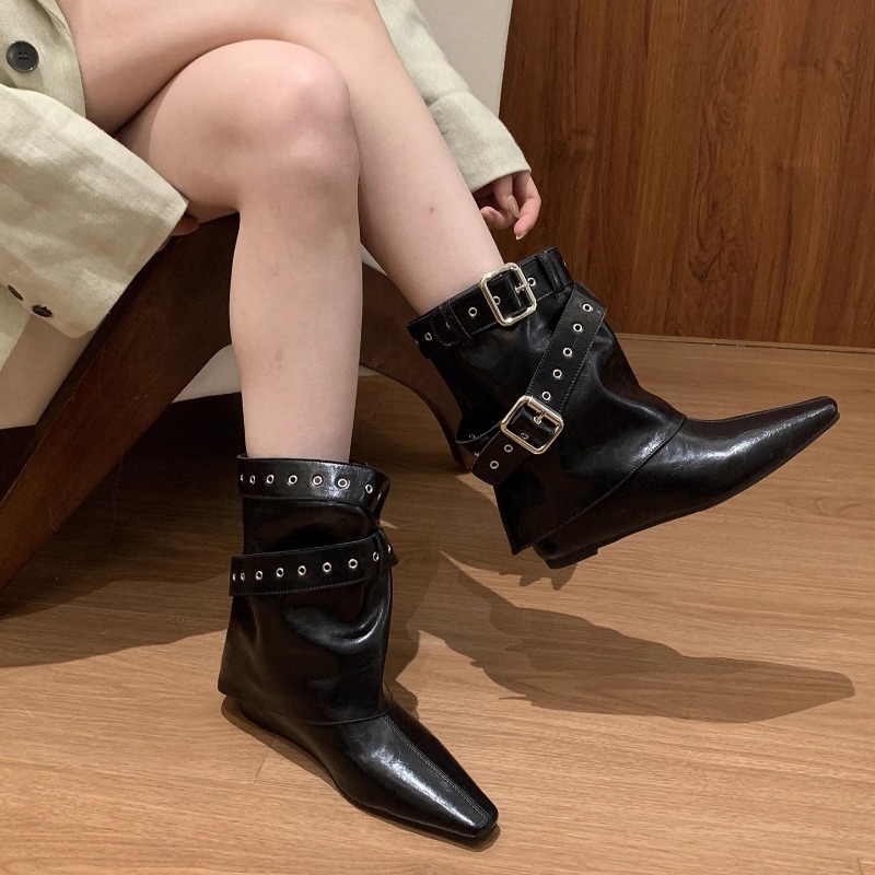 Sepatu Boots Hak Rendah Model  - Soft Sole Booties ulasan dan harga