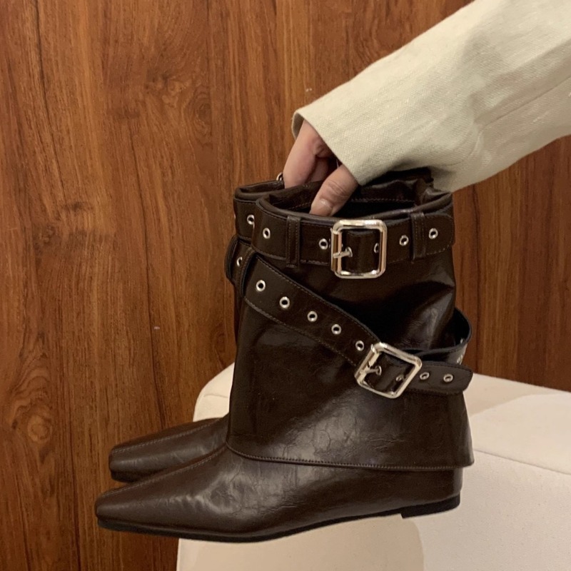 Sepatu Boots Hak Rendah Model  - Soft Sole Booties ulasan dan harga